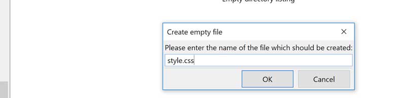 Create style.css