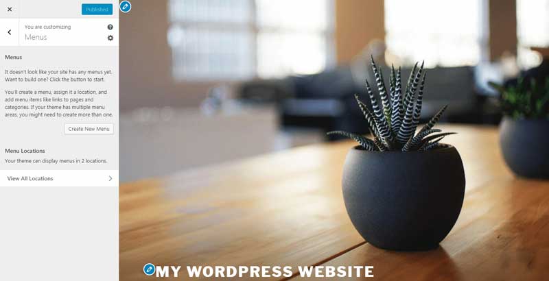 Create a New WordPress Menu