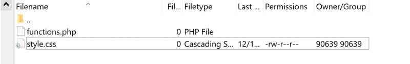 Create Functions.php