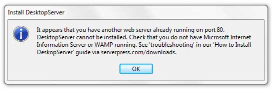 Install DesktopServer