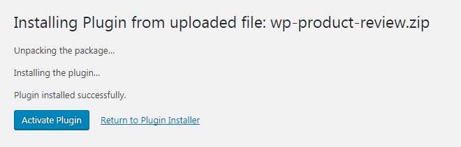 Installed Success