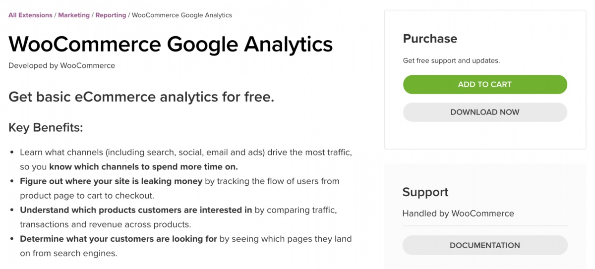 WooCommerce Google Analytics WooCommerce Google Analytics