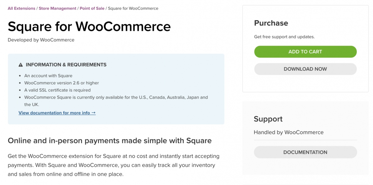 Square for WooCommerce Square for WooCommerce