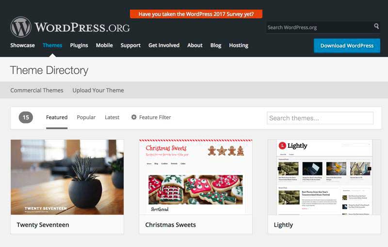 WordPress Theme Directory