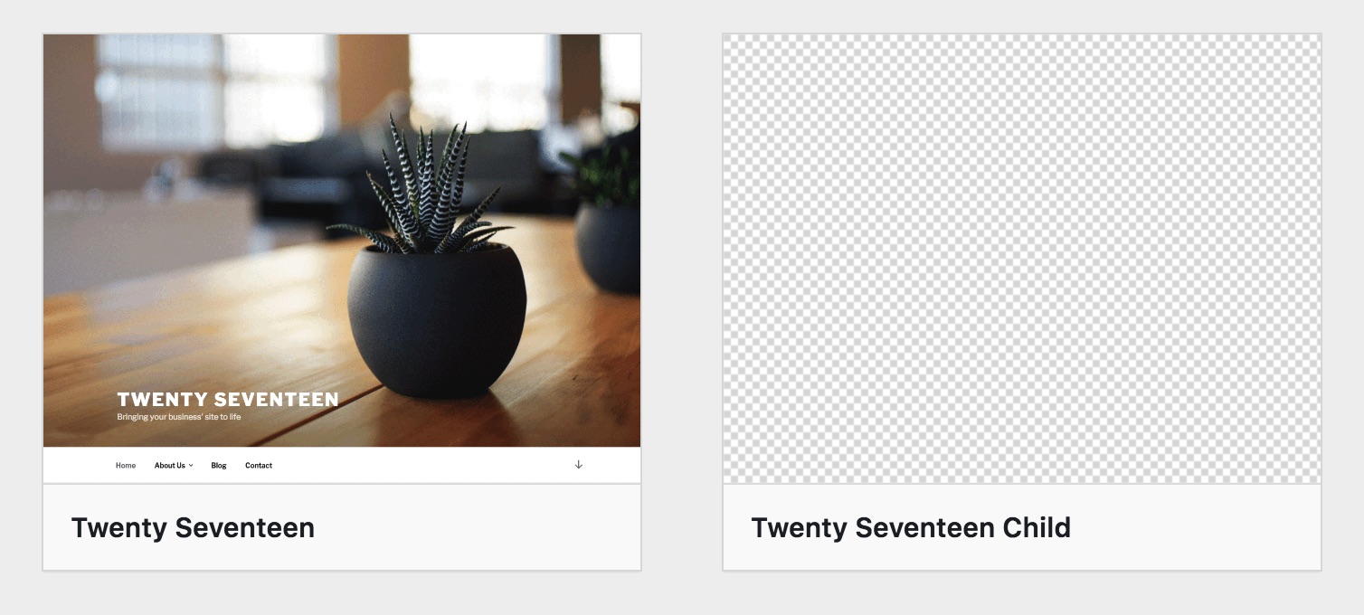 WordPress Child Theme Listing