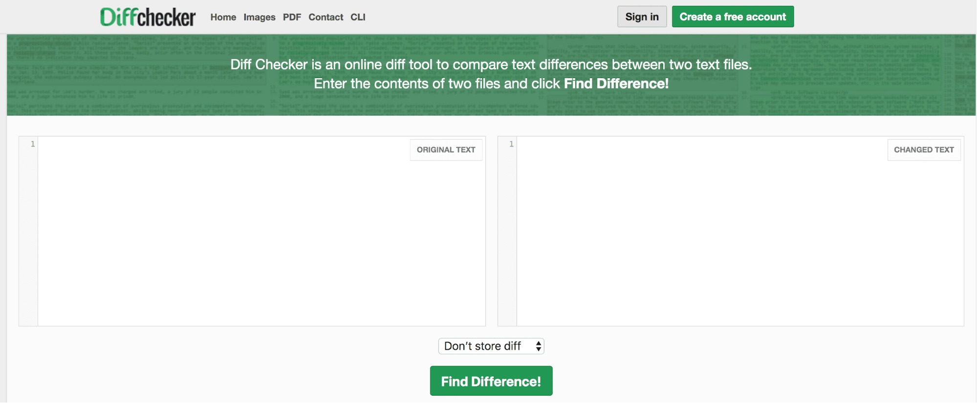 WordPress Diff Checker