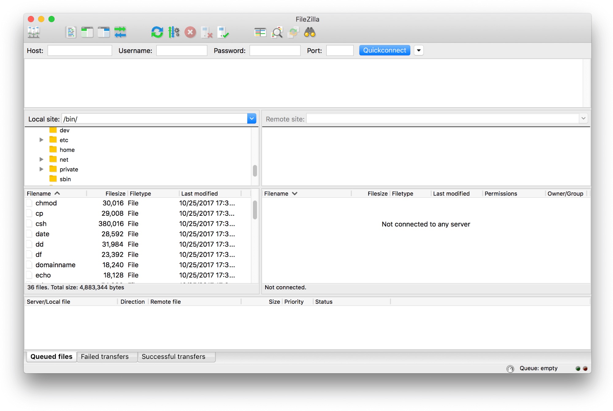 WordPress Create Folder inn FileZilla