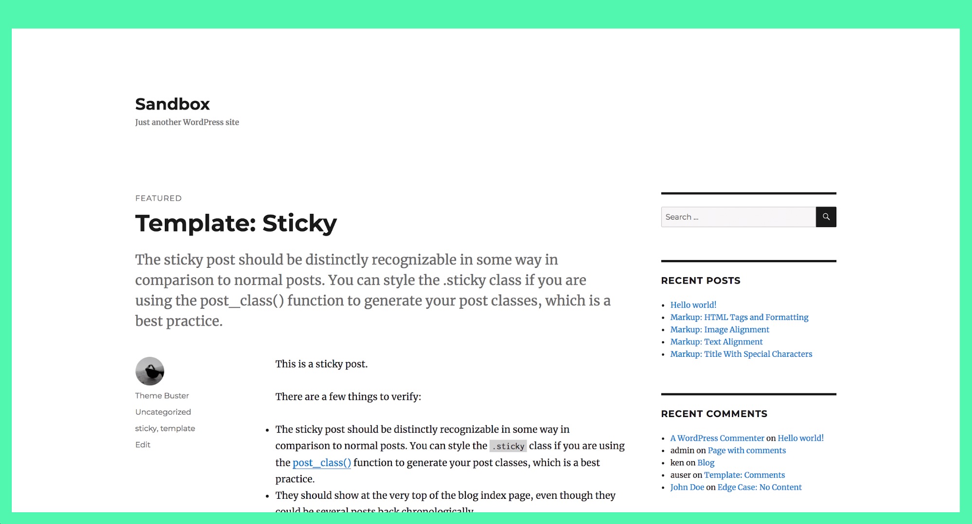 WordPress Randomized Background Color