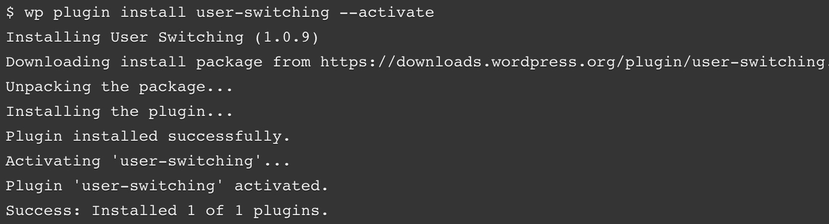 WordPress Shell Terminal WP-CLI